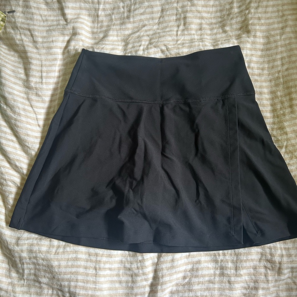 Abercrombie & Fitch Black A-Line Mini Skirt Athletic